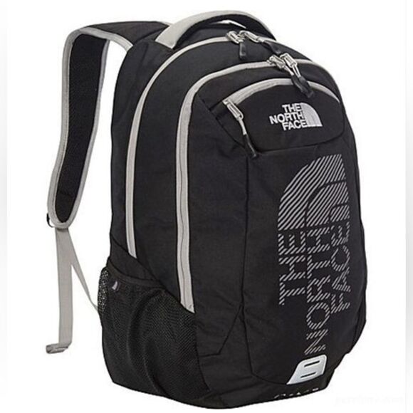 The North Face Black Haystack Backpack - Picture 1 of 14